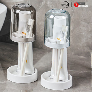 Hộp đựng bàn chải bằng nhựa, cốc đựng bàn chải kem đánh răng mini đa năng tiện lợi ENO