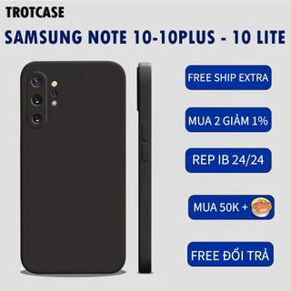 Ốp lưng samsung note 10-note10 plus-note 10 lite tpu cạnh vuông