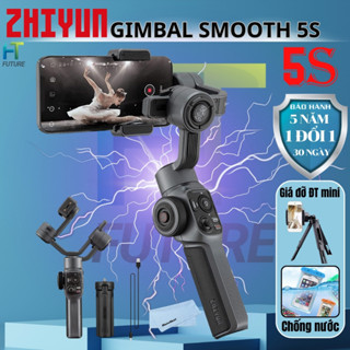 Gimbal Chống Rung Điện Thoại ZHIYUN SMOOTH 5, Tay Cầm Chống Rung 3 Trục, Quay Phim Chuyên Nghiệp