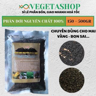    Dùng Có Kết Quả   Phân Dơi Nguyên Chất 100% 150g - 500g - VEGETASHOP - Chuyên Dùng Cho Hoa- Cây Kiểng 