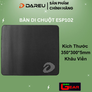 Bàn di chuột - lót chuột dareu esp102 black 3504mm – không box