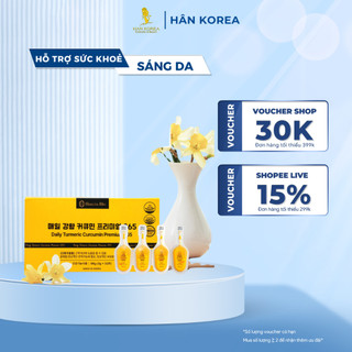 Tinh nghệ nano Hamin Bio 365 32 tép đẹp da, giữ dáng, chống lão hóa HÂN KOREA