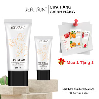 Kem che khuyết điểm nâng tone - kem lót trang điểm cc sefudun