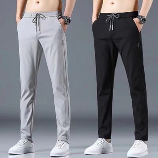 Quần thể thao nam,quần dài nam ống suông vải poly 2 da