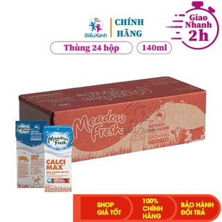 [Hỏa Tốc] Thùng Sữa Tươi MEADOW FRESH CANXI 200ML - Sữa Tăng Chiều Cao Của Úc - Sữa Không Đường