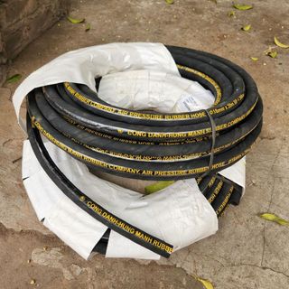 Phi 14mm - 20m ống cao su bố vải chịu áp lực nhiệt độ cao - ống cao su bơm nước