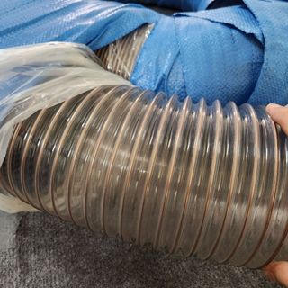 Ống hút bụi lõi đồng phi 150 - 10 mét - ống hút bụi pu lõi thép mạ đồng - ống hút bụi công nghiệp