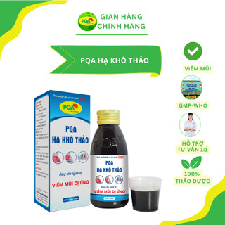 PQA Hạ Khô Thảo - Viêm Mũi Dị Ứng, Viêm Xoang