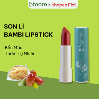 Son Lỳ Bambi Lipstick Bền Màu, Tự Nhiên, An Toàn Cho Mẹ Bầu Và Trẻ Nhỏ