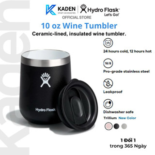 Ly Giữ Nhiệt Hydro Flask 10 OZ ( 296ml) CERAMIC WINE TUMBLER Có Lớp Lót Gốm - VC10CP - Hàng Chính Hãng (Season 2024)