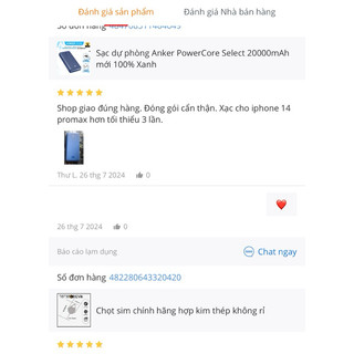 Sạc dự phòng Anker A1363 PowerCore Select 20000mAh