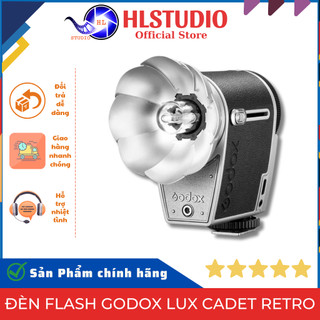 Đèn Flash Godox Lux Cadet Retro & Lux Master Retro – Thiết Kế Cổ Điển, Màn Hình Cảm Ứng HL Studio