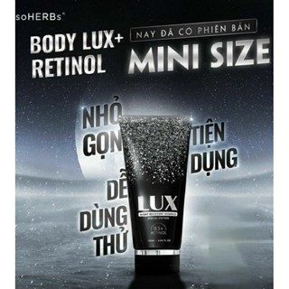 [CHÍNH HÃNG 100%] KEM BODY LUX TINH CHẤT YẾN TƯƠI soHERBs