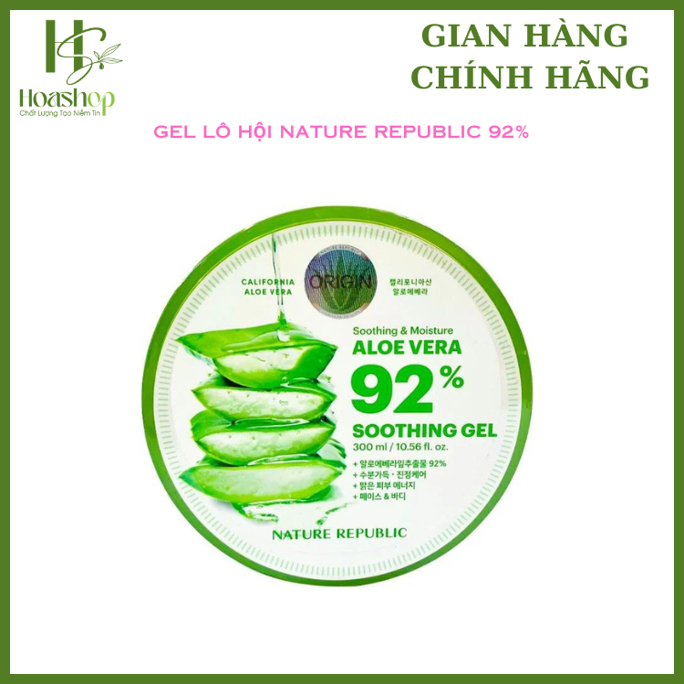 [DATE 16/04/2025]Gel Lô Hội Nature Republic 92%