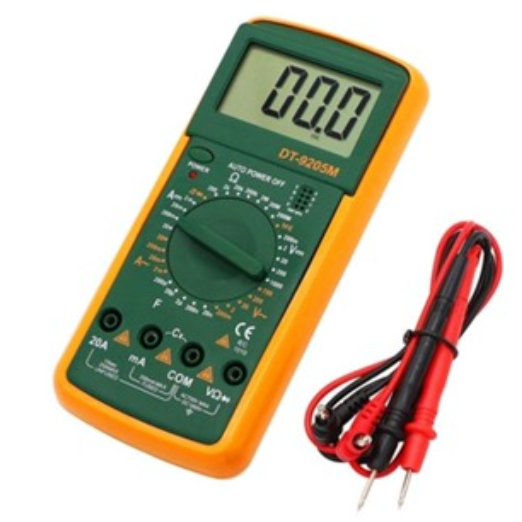 Đồng hồ đo điện, đồng hồ vạn năng Best 9205M đo Volt, ampe, điện trở và linh kiện điện tử cơ bản