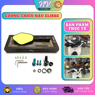 Gương chiếu hậu Rizoma Elisse xe máy cao cấp kèm ốc GR5 và chế xoay 360 độ cho AB, SH, SH Mode, Wave
