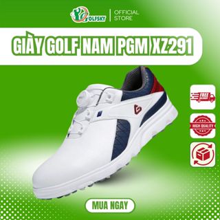  Giày Golf Nam PGM XZ291 - Giày Golf Thể Thao PGM Núm Vặn Chống Trượt Chống Thấm Nước Thoáng Khí 