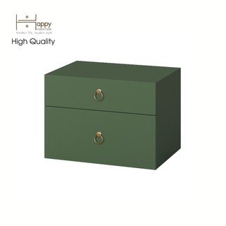 Happy furniture , táp đầu giường 2 hộc kéo - wesley , thk_049 , 56cm x 40cm x 40cm