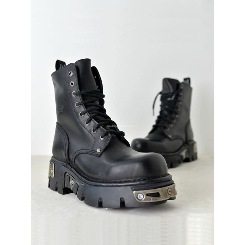 Boot đế cao gắn kim loại - ROCKY BOOTS