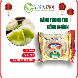  Bánh Dẻo Trung Thu Đồng Khánh Trà Xanh Matcha (200g) Chính Hiệu Bông Lúa Vàng