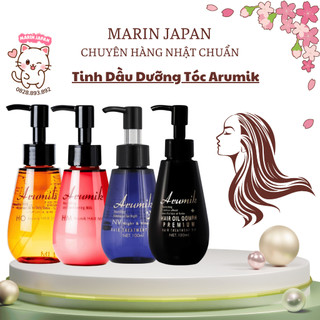 (Chuẩn Nhật) Tinh dầu dưỡng tóc suôn mượt chắc khoẻ Arumik Nhật Bản