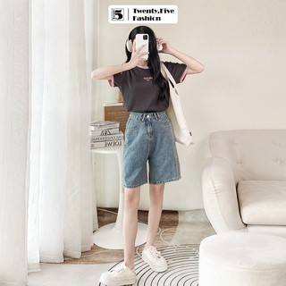 Quần short nữ Twentyfive lửng,có con đỉa đôi,2 túi trước 6106