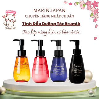 (Sale) Tinh dầu dưỡng tóc suôn mượt chắc khoẻ Arumik Nhật Bản