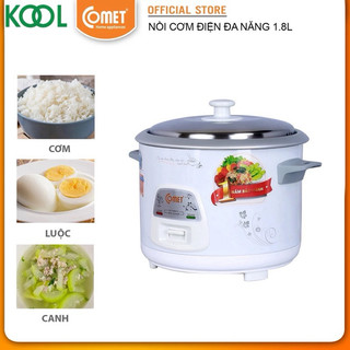 Nồi cơm điện nắp rời 1.8L Comet - ( hỏa tốc TPHCM )