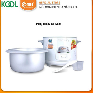 Nồi cơm điện nắp rời 1.8L Comet - ( hỏa tốc TPHCM )