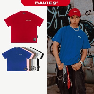 Áo phông local brand chính hãng DAVIES nam nữ vải thun cotton form rộng tay lỡ nhiều màu basic Classy Tee I D35-T1
