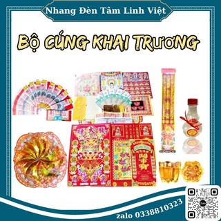 Trọn Bộ Giấy Cúng Khai Trương ,Tặng kèm bày văn khấn