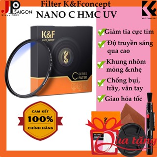 Kính lọc K&F Concept Series NANO-C UV, Chính Hãng + Quà Tặng