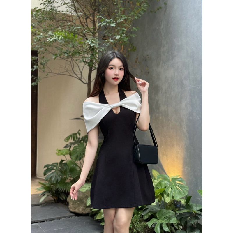 Lily Dress - Váy dự tiệc trễ vai sang chảnh DE JOLIE