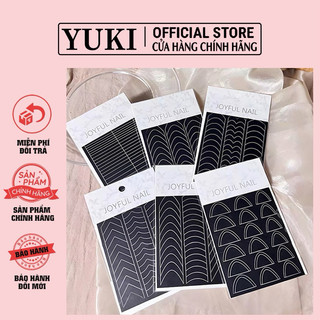 Dán viền móng sticker fen đầu omber nail miếng dán phen móng tay siêu xinh phen móng siêu nhanh