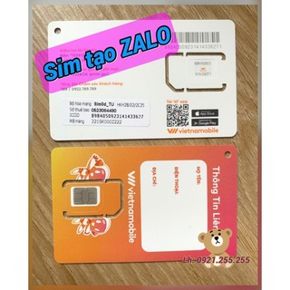Sim vnmb tạo zalo, shopee giá siêu rẻ, tạo là thành công!!