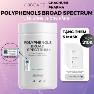 [Tách lẻ] Codeage Collagen - Codeage Glutathion - Codeage NMN - Marine Trẻ Hoá và Trắng Da