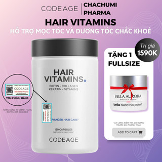 [Tách lẻ] Codeage Collagen - Codeage Glutathion - Codeage NMN - Marine Trẻ Hoá và Trắng Da