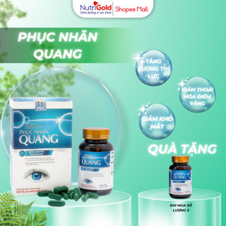 Phục Nhãn Quang viên uống bổ mắt giúp hồi phục thị lực, giảm các triệu chứng mờ và mỏi mắt Japa kids