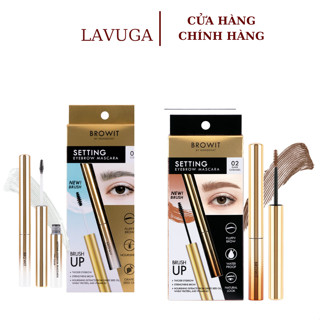 Chải mày nongchat, chuốt lông mày nongchat Không Nhòe, Không Trôi Setting Eyebrow Mascara