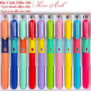 Bút luyện chữ đẹp Cánh Diều 106 ngòi nét thanh đậm nhẹ, ngòi nét tròn đều, êm trơn