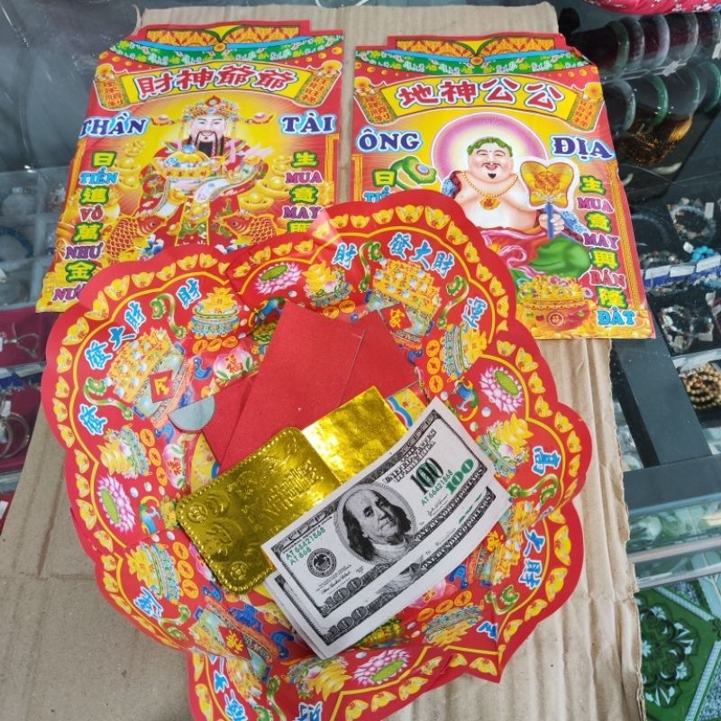 Giấy cúng thần tài