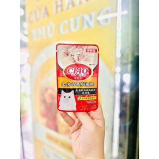 Pate Ciao dạng sốt cho mèo