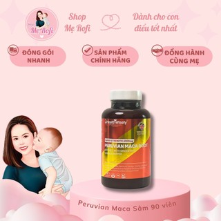Sâm Maca Peruvian Maca Root HealthWisely hỗ trợ sức khỏe - Mẹ Rofi