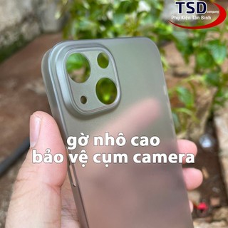 Combo 2 Ốp Lưng Trong Nhám Unibody iPhone 13 Siêu Mỏng