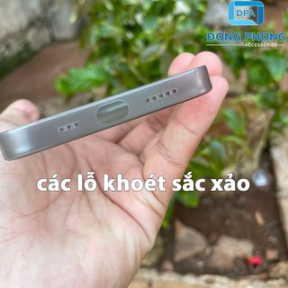 Combo 2 Ốp Lưng Trong Nhám Unibody iPhone 13 Siêu Mỏng