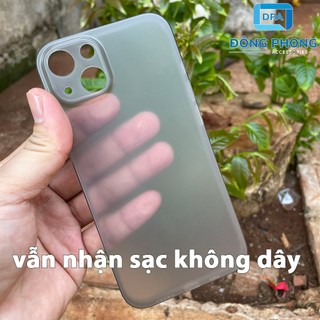 Combo 2 Ốp Lưng Trong Nhám Unibody iPhone 13 Siêu Mỏng
