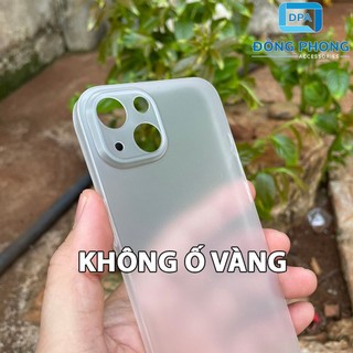 Combo 2 Ốp Lưng Trong Nhám Unibody iPhone 13 Siêu Mỏng