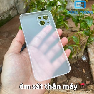 Combo 2 Ốp Lưng Trong Nhám Unibody iPhone 13 Siêu Mỏng