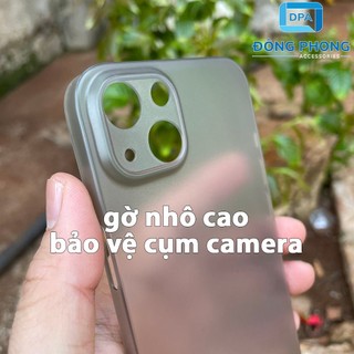Combo 2 Ốp Lưng Trong Nhám Unibody iPhone 13 Siêu Mỏng