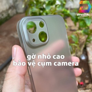 Combo 2 Ốp Lưng Trong Nhám Unibody iPhone 13 Siêu Mỏng